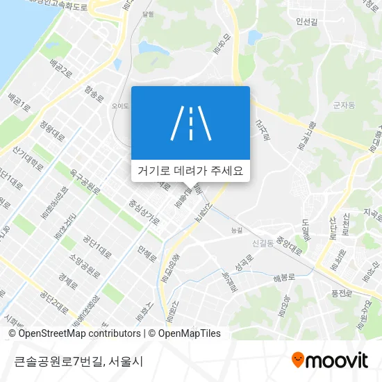 큰솔공원로7번길 지도