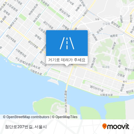 첨단로207번길 지도