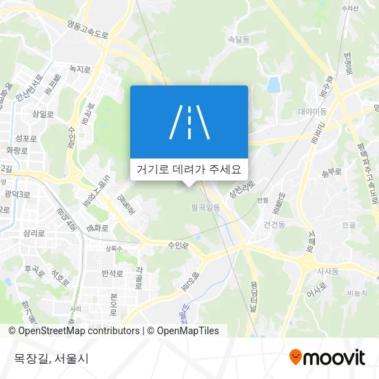목장길 지도