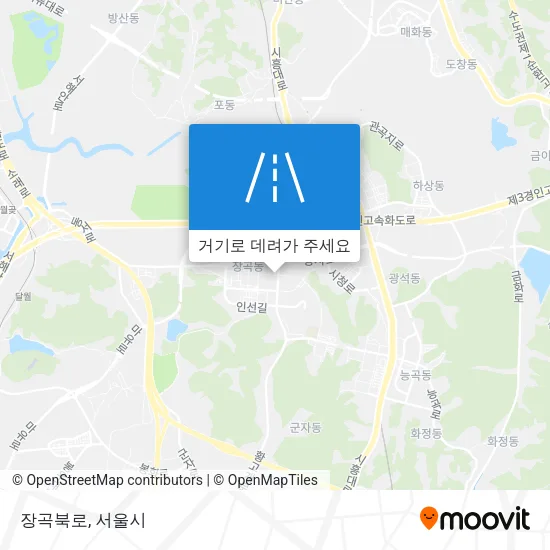 장곡북로 지도