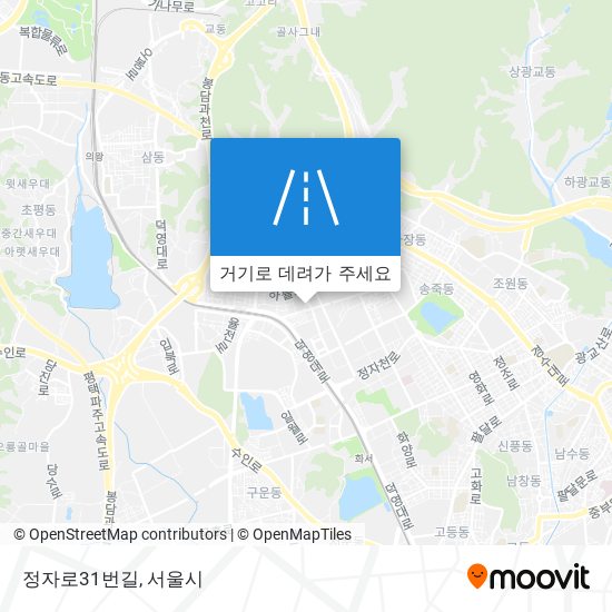 정자로31번길 지도