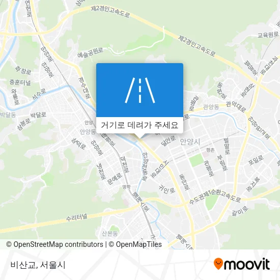 비산교 지도