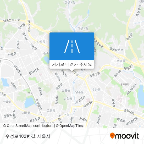 수성로402번길 지도