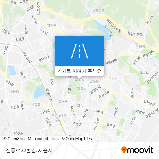 신풍로23번길 지도