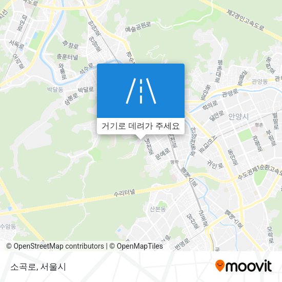 소곡로 지도