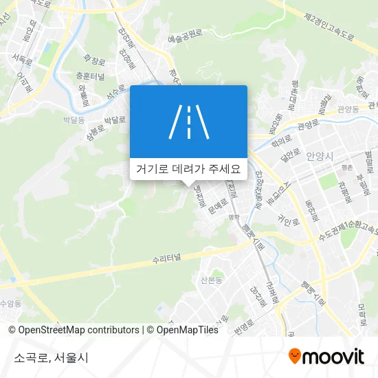 소곡로 지도