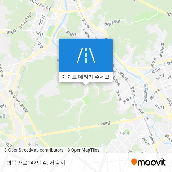 병목안로142번길 지도