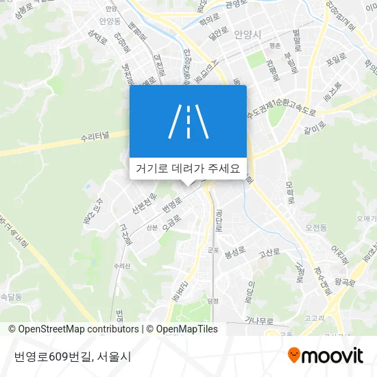 번영로609번길 지도