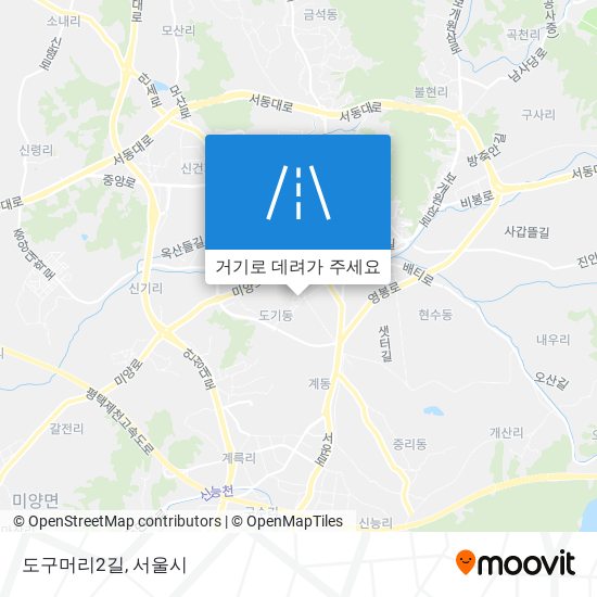 도구머리2길 지도