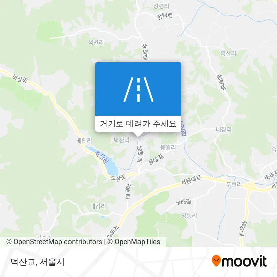 덕산교 지도