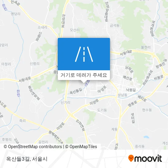 옥산들3길 지도