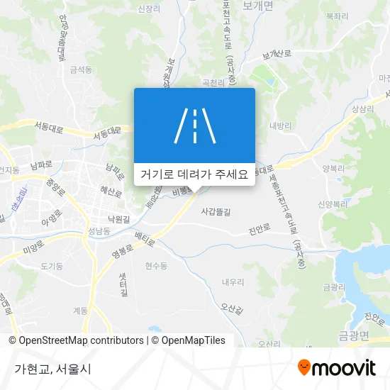 가현교 지도
