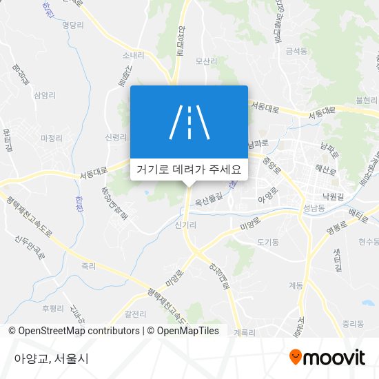아양교 지도