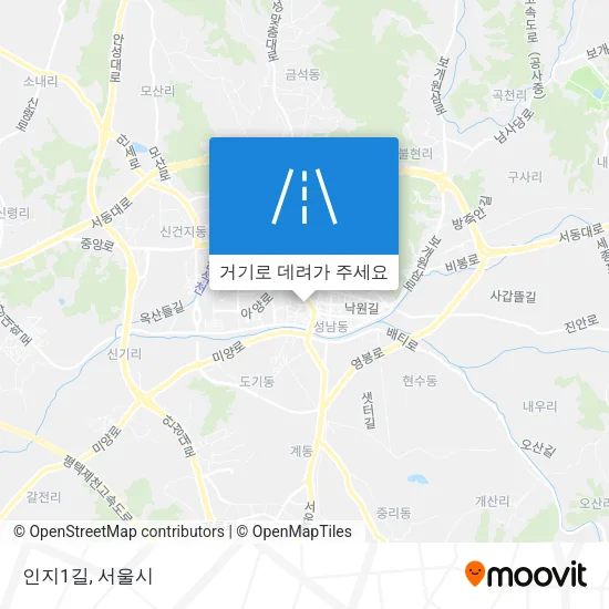 인지1길 지도
