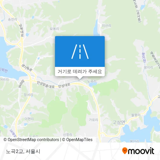 노곡2교 지도