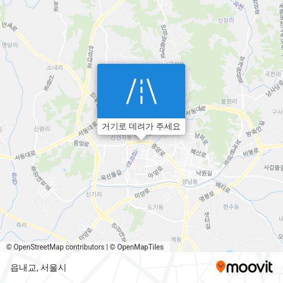 읍내교 지도