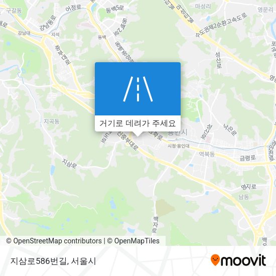 지삼로586번길 지도