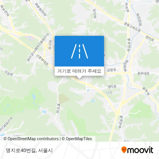 명지로40번길 지도