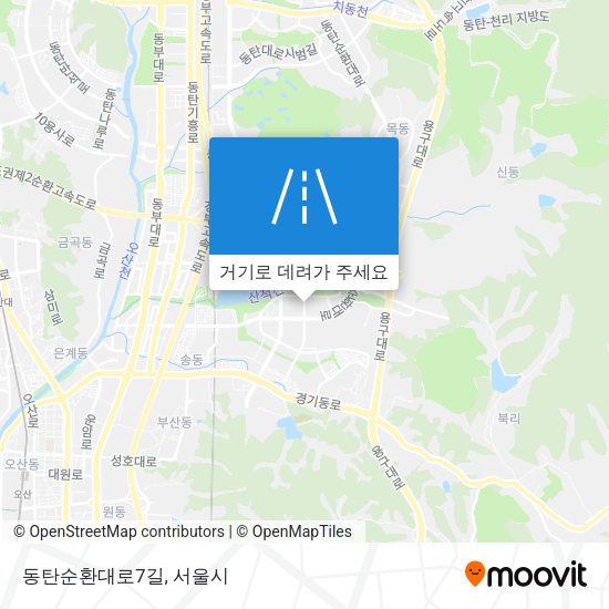 동탄순환대로7길 지도