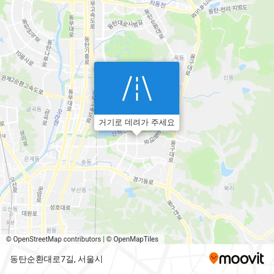 동탄순환대로7길 지도