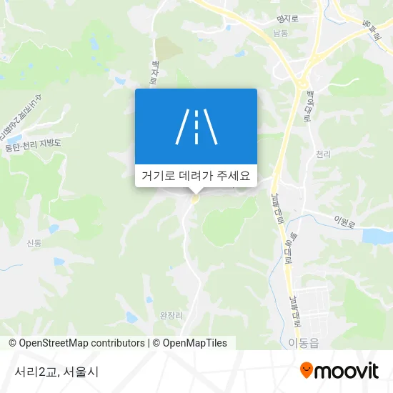 서리2교 지도