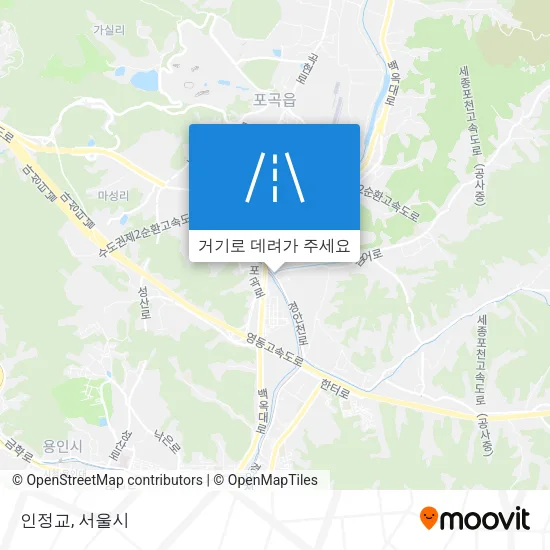 인정교 지도