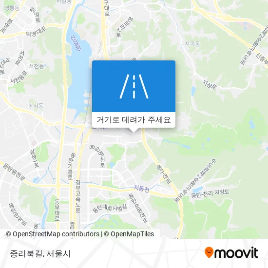 중리북길 지도