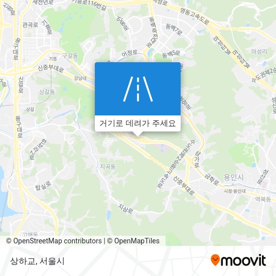상하교 지도