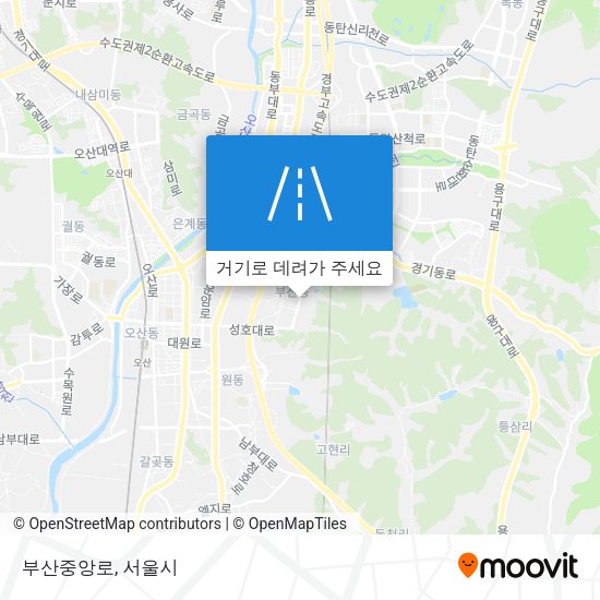 부산중앙로 지도