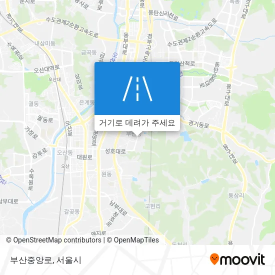 부산중앙로 지도