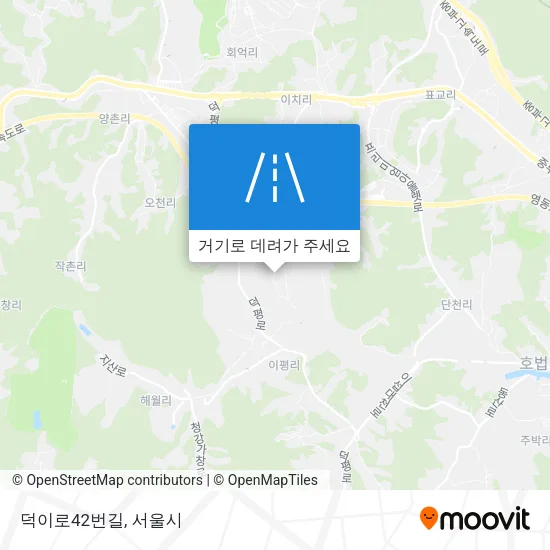 덕이로42번길 지도