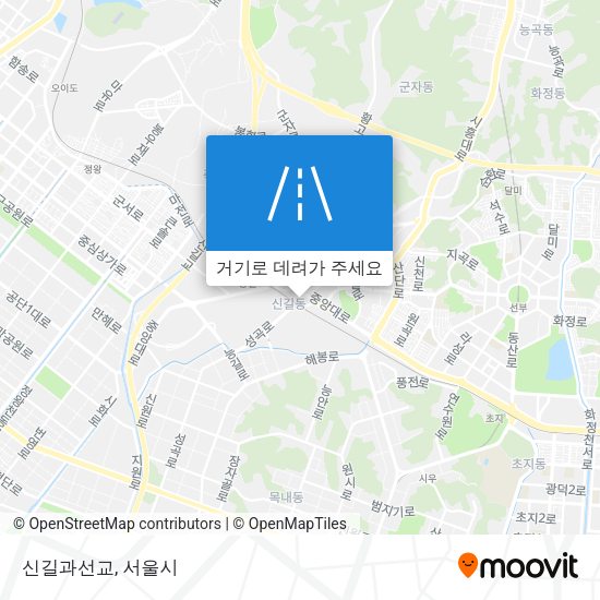 신길과선교 지도