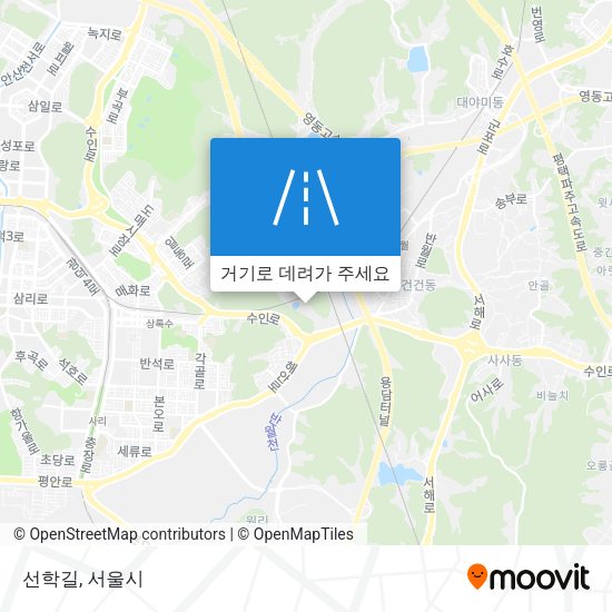선학길 지도