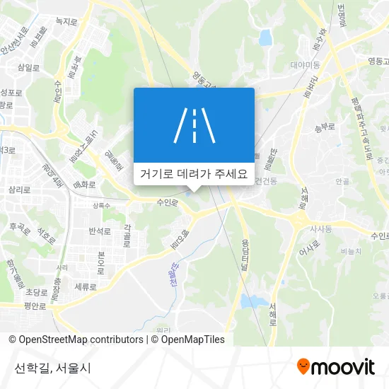 선학길 지도