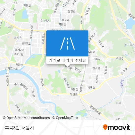 후곡3길 지도