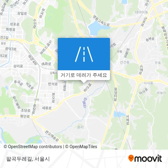 팔곡두레길 지도