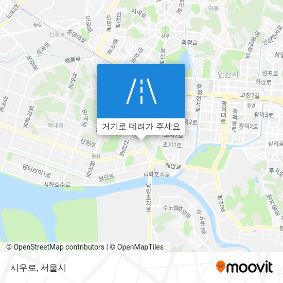 시우로 지도