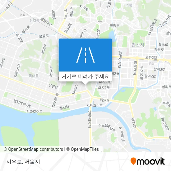시우로 지도