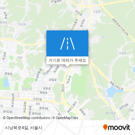 시낭북로4길 지도