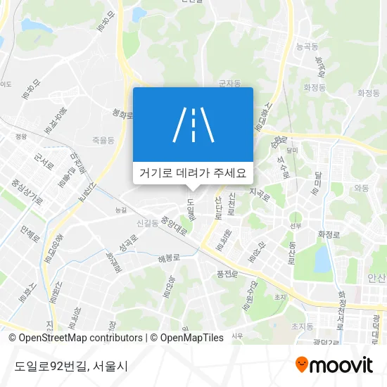 도일로92번길 지도