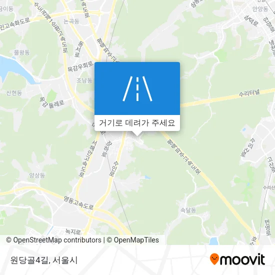 원당골4길 지도