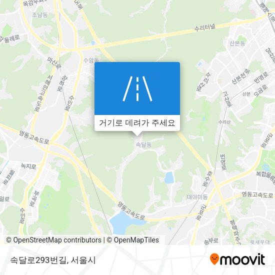 속달로293번길 지도