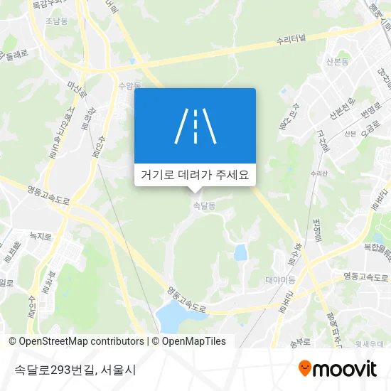 속달로293번길 지도