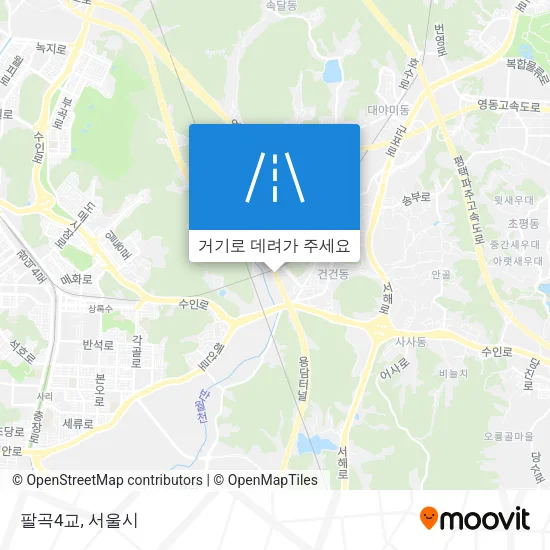 팔곡4교 지도