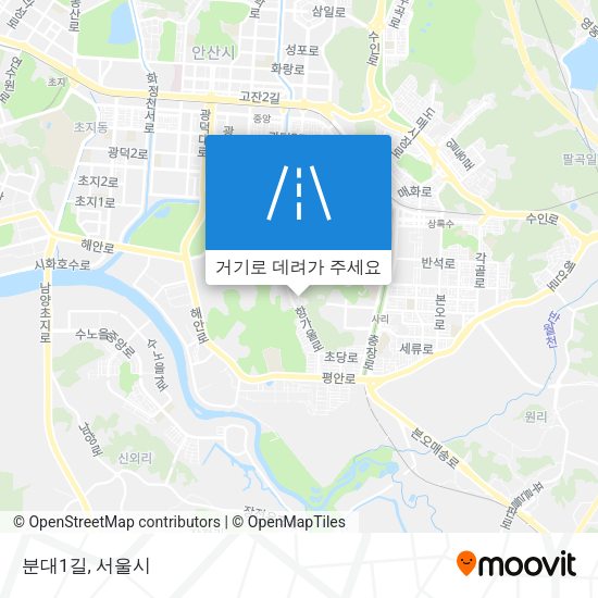 분대1길 지도