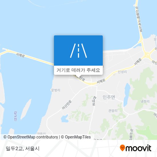 밀두2교 지도
