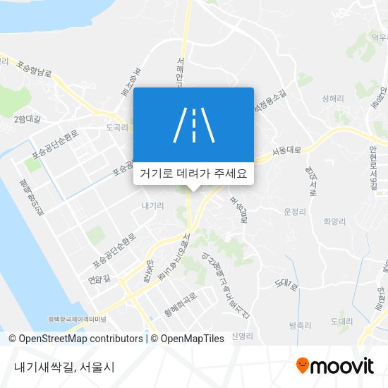 내기새싹길 지도