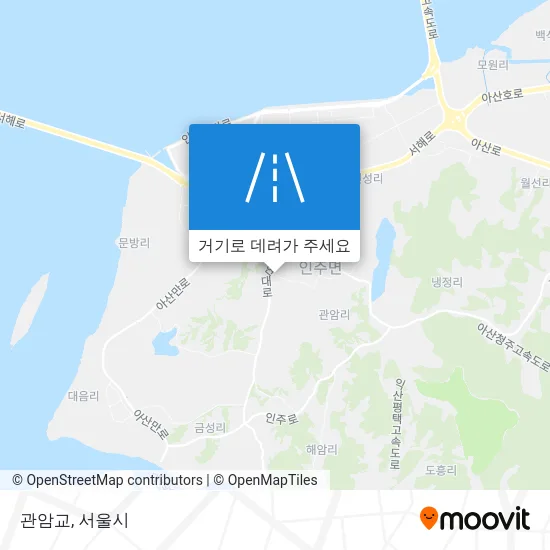 관암교 지도