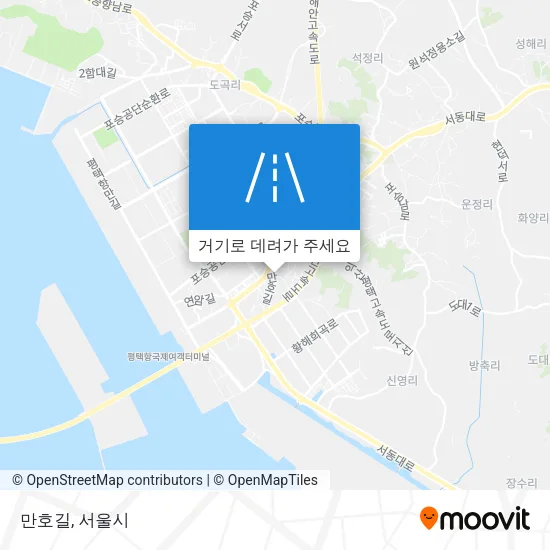 만호길 지도