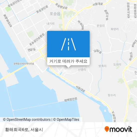 황해희곡6로 지도